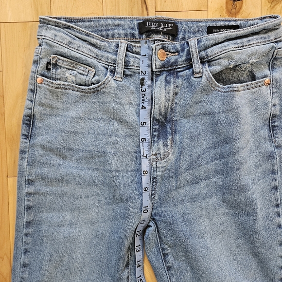 Judy Blue Slim Bootcut Light Wash 9/29 - Picture 7 of 10